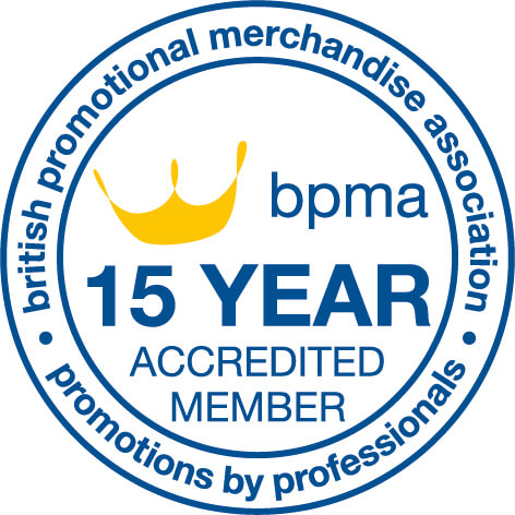 15 years with the British Promotional Merchandise Association! 15 years with the British Promotional Merchandise Association!