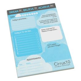 Branded Notepads, Notebooks & Paper | Fluid Branding | Branded Stationery