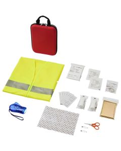 Handies 46-Piece First Aid Kit And Safety Vest