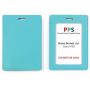 Portrait ID Card Holder For A Lanyard Or Clip In Belluno