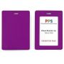 Portrait ID Card Holder For A Lanyard Or Clip In Belluno