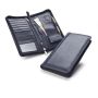 Sandringham Nappa Leather Deluxe Zipped Travel Wallet  (Pantone Match)