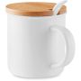 Kenya Porcelain Mug With Spoon