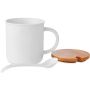 Kenya Porcelain Mug With Spoon