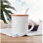 Kenya Porcelain Mug With Spoon