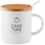 Kenya Porcelain Mug With Spoon