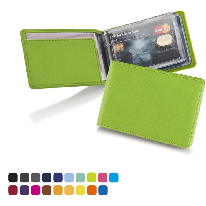 Deluxe Credit Card Case For 6-8 Cards In Vegan Matt Velvet Torino main product photo