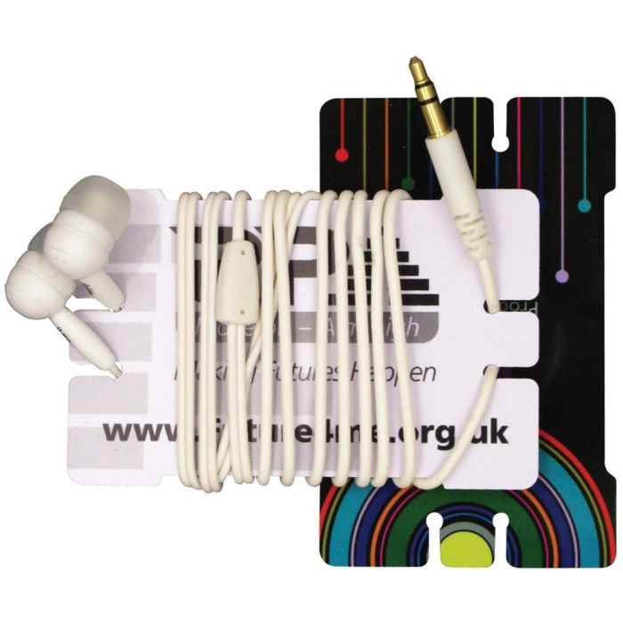 Plastic Earphone Winder Cards main product photo