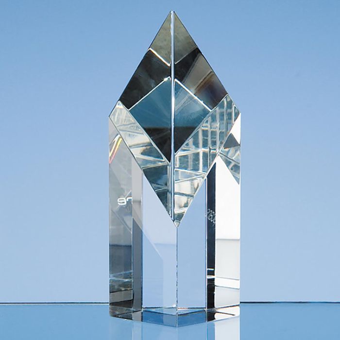 12.5cm Optical Crystal Sloping Diamond main product photo