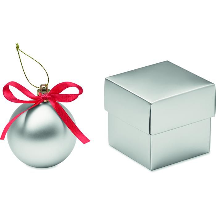 Branded Christmas baubles