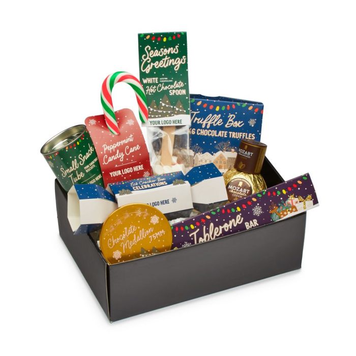 christmas chocolate gift box