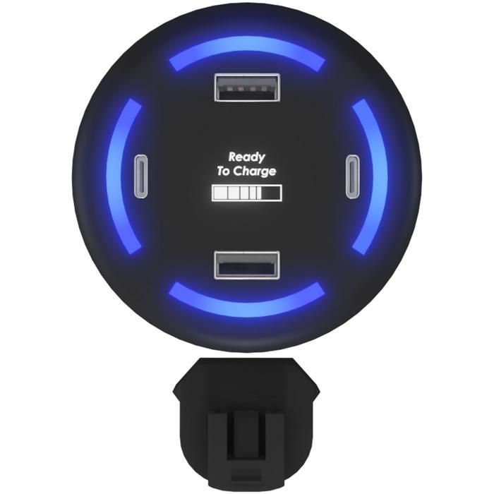 SCX.Design H11 Light-Up Logo Smart Home Charger main product photo