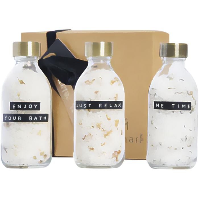 Branded bath salts