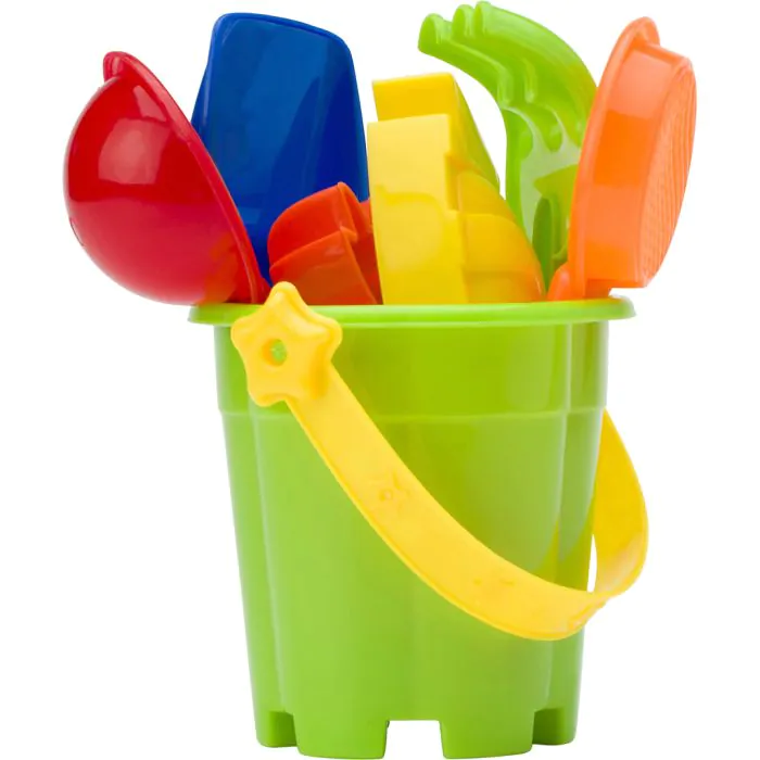 Mini Beach Bucket In Four Colours