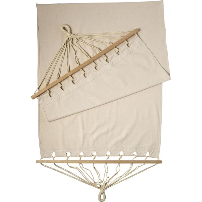 Polyester Canvas Hammock With Wooden Rims main product photo