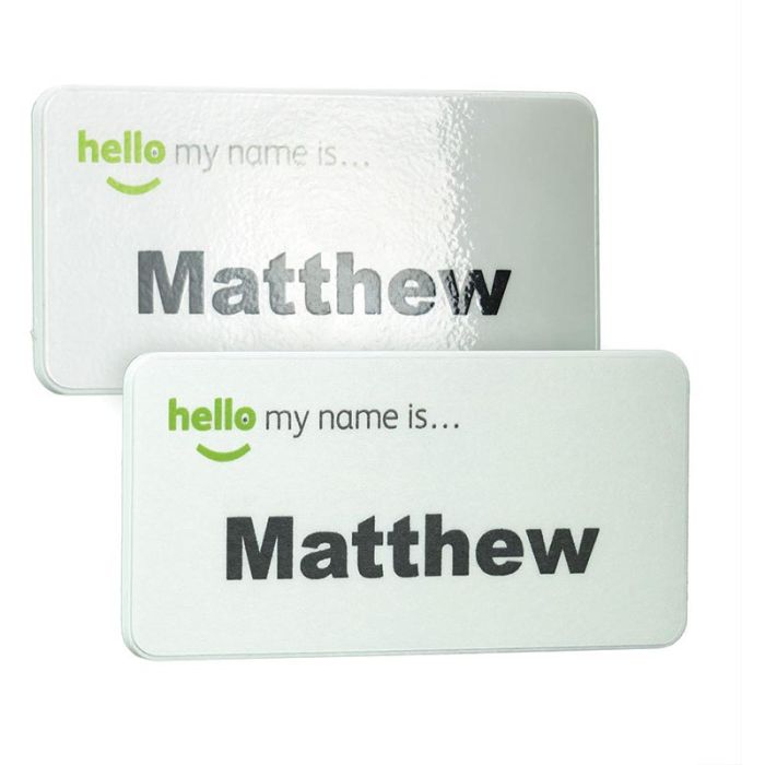 Keepsafe Eco Antimicrobial Name Badge main product photo