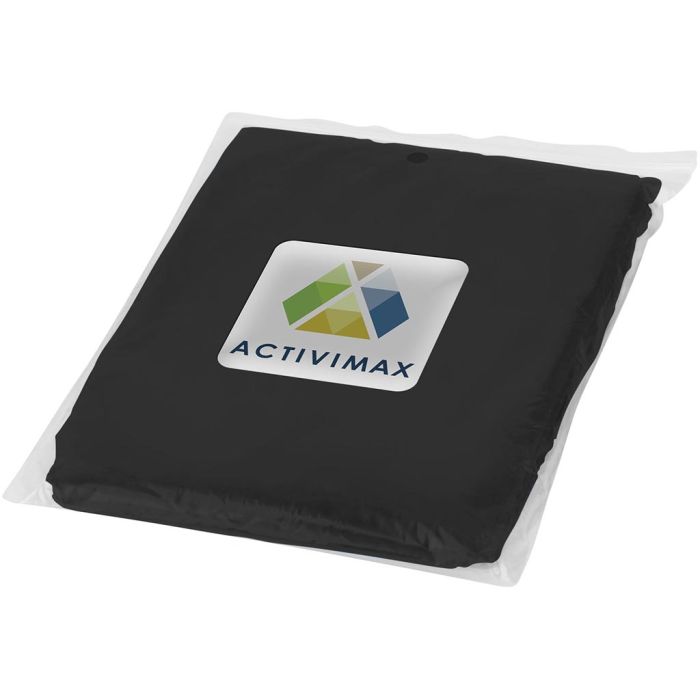 Ziva Disposable Rain Poncho With Storage Pouch main product photo