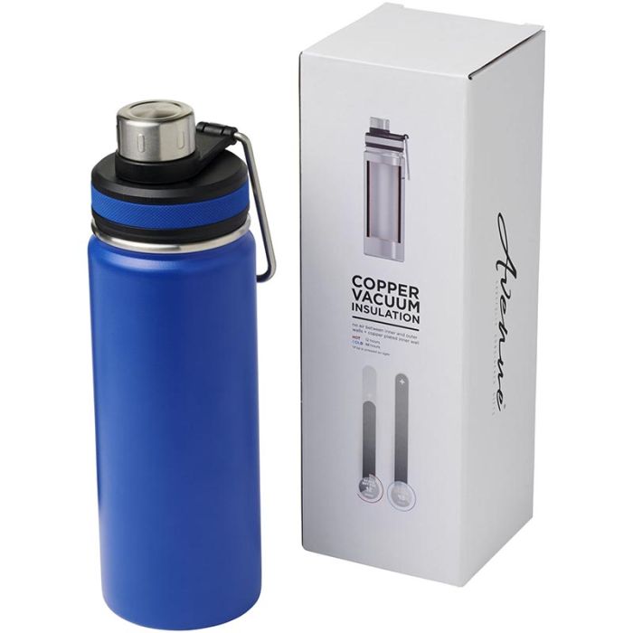 Gessi 590 ml Copper Vacuum Insulated Sport Bottle main product photo