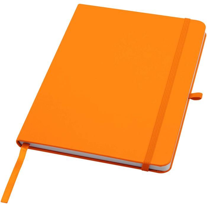 Teak A5 Recycled Hard Cover Notebook With Lined Pages main product photo