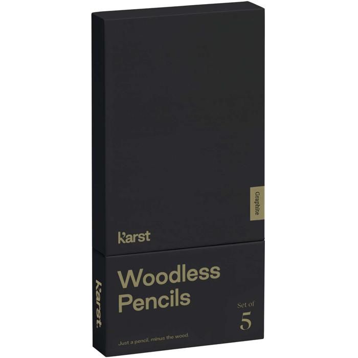 Karst 5-Pack 2B Woodless Graphite Pencils main product photo