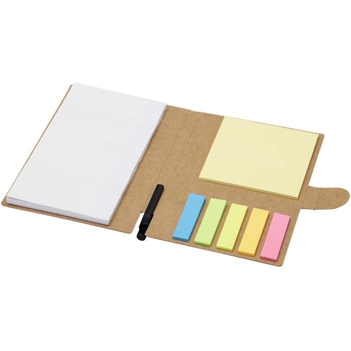 Swift Sticky Notes Booklet With Ballpoint Pen (Black Ink) main product photo