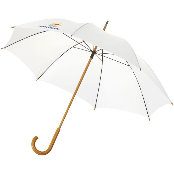 Jova 23" Umbrella With Wooden Shaft And Handle main product photo