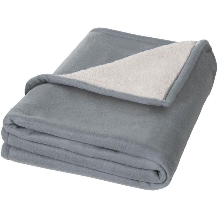 Springwood Soft Fleece And Sherpa Plaid Blanket main product photo