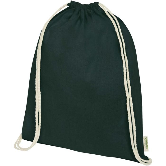 Orissa 100 g/m² Organic Cotton Drawstring Bag 5L main product photo