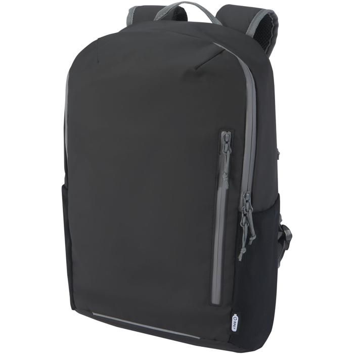 Aqua 15" GRS Recycled Water Resistant Laptop Backpack 21L main product photo