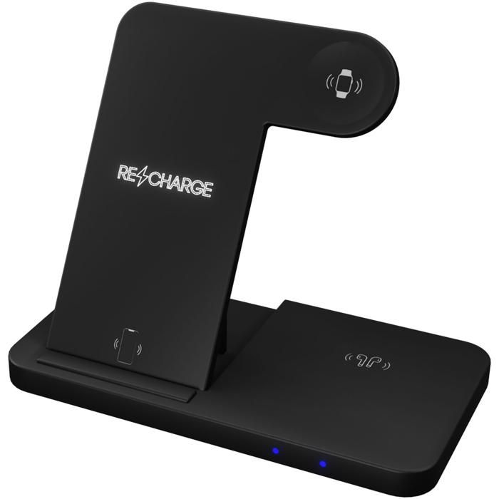 SCX.Design W28 3-In-1 Wireless Charging Base With Phone Stand main product photo