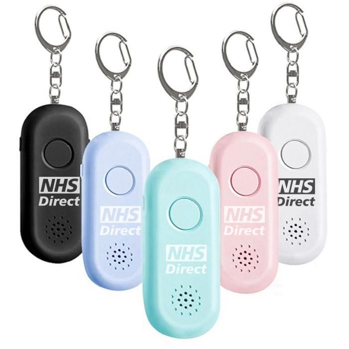 Rechargeable Personal Alarm Keyring With Torch main product photo