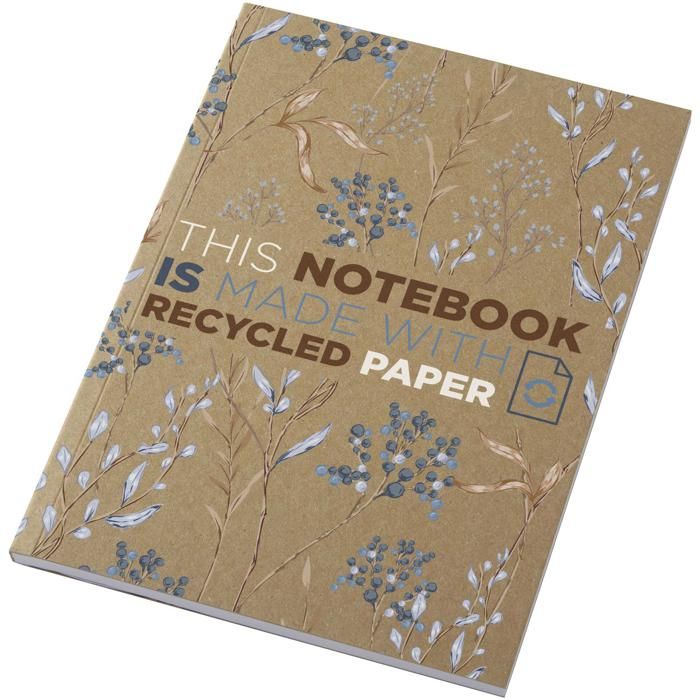 Novella Austen A5 Recycled Soft Cover Kraft Notebook - 50 Sheets main product photo