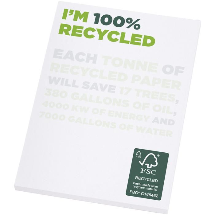 Desk-Mate A7 Recycled Notepad main product photo