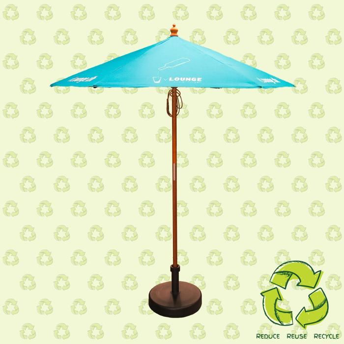 2M Wooden Parasol - Eco main product photo