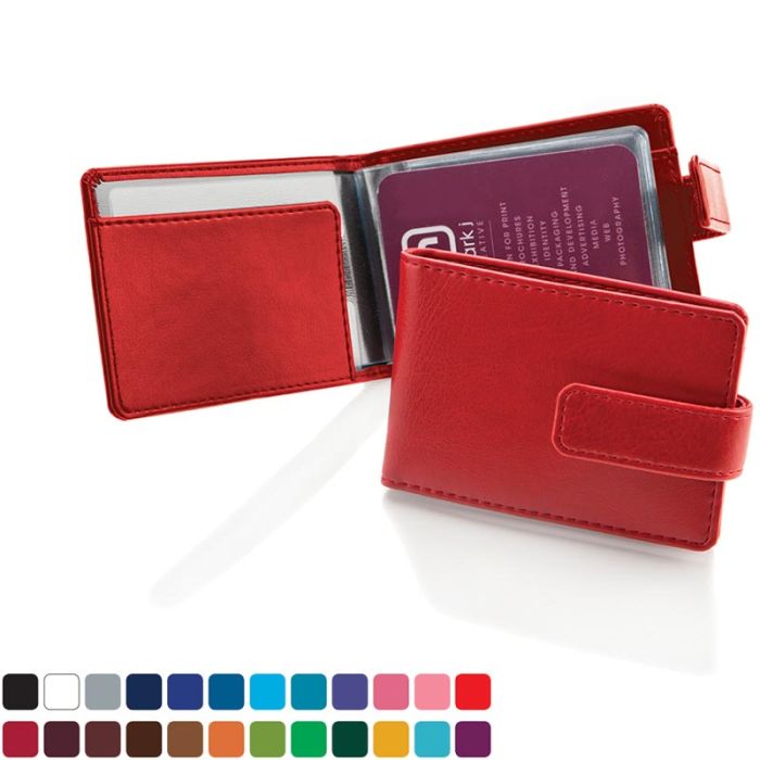 Deluxe Credit Card Case For 6-8 Cards With A Strap In Belluno main product photo
