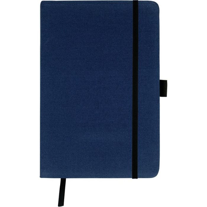 Downswood A5 Cotton Notebook Black main product photo