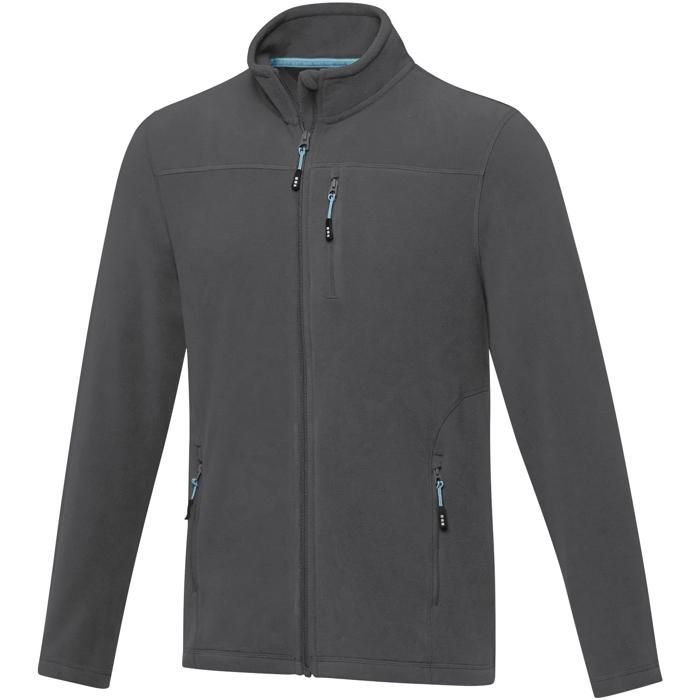 Amber Men's GRS Recycled Full Zip Fleece Jacket main product photo