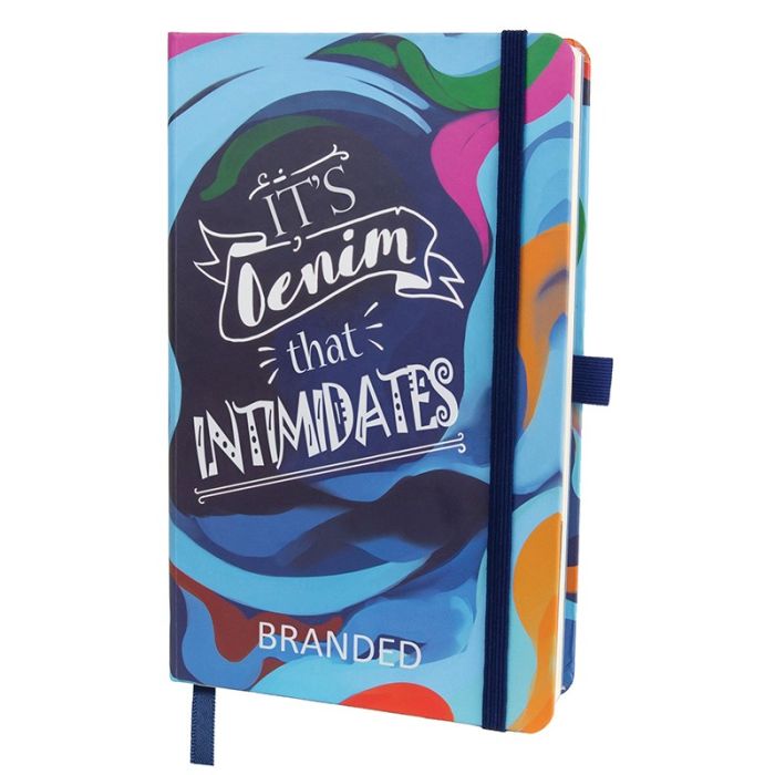 Infusion A5 4 Colour Process Notebook With Soft Touch Lamination main product photo