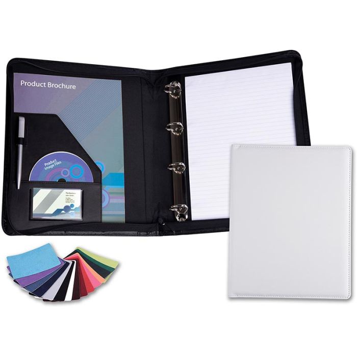 Zipped A4 Ring Binder In Belluno main product photo
