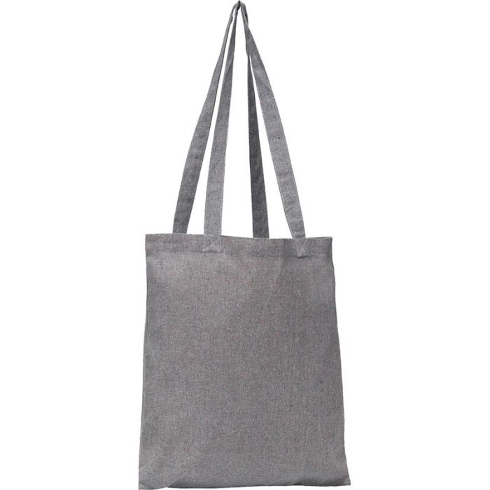 grey tote bag