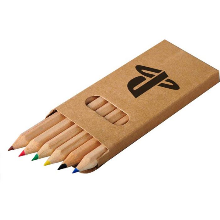 6 Piece 9cm Pencil Set main product photo