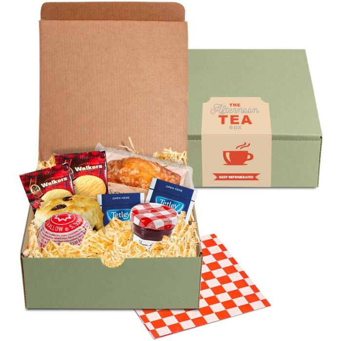 Gift Boxes - Square Gift Box - Afternoon Tea main product photo