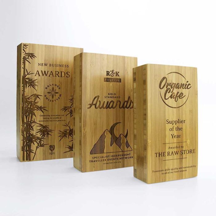 Bamboo 110mm x 200mm Block Awards main product photo