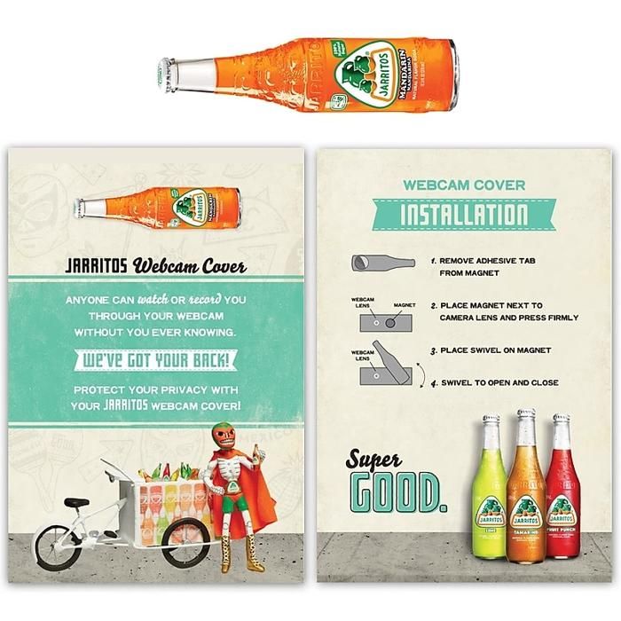 90s promotional merchandise webcam cover