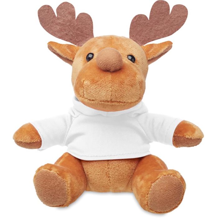 Rudolph Plush Reindeer With Hoodie