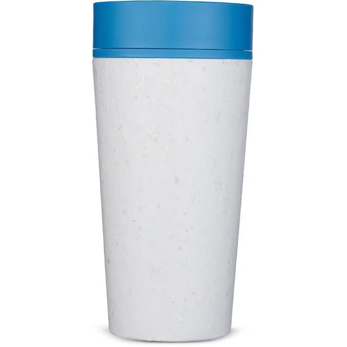 Circular Cup - 12Oz - Chalk & Pacific Blue main product photo