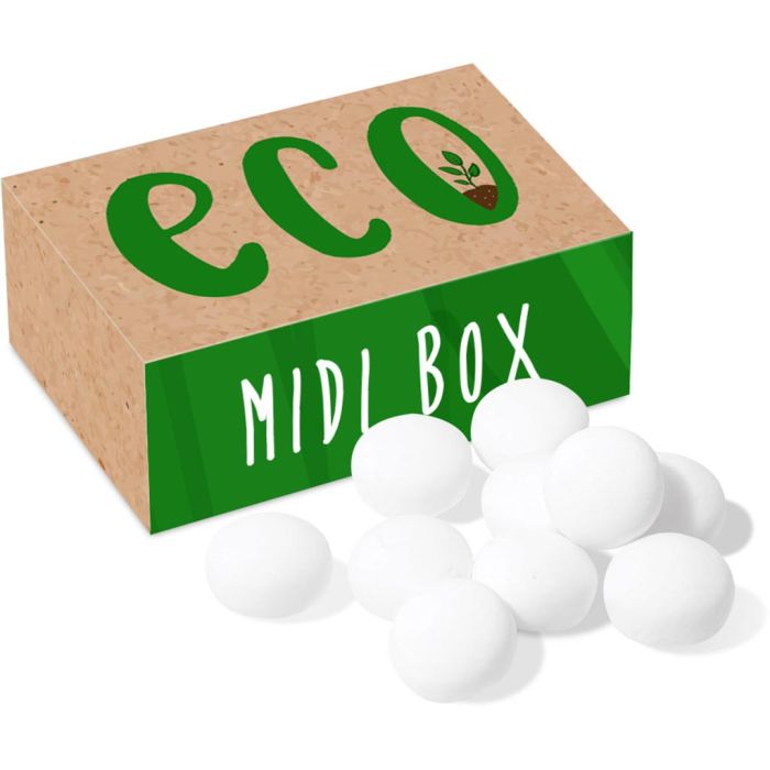 Promotional Eco Range - Eco Midi Box - Mint Imperials from Fluid ...