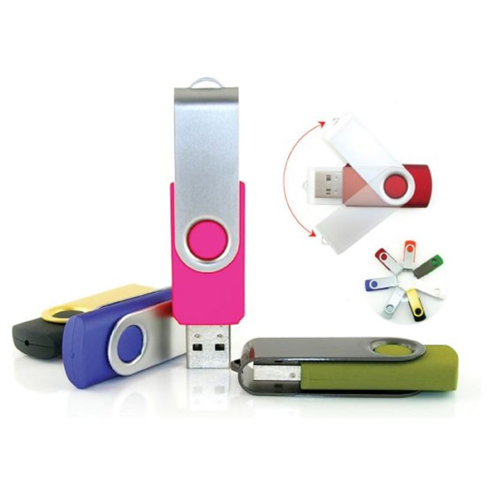 Promotional Twister USB Memory Stick from Fluid Branding USB Sticks