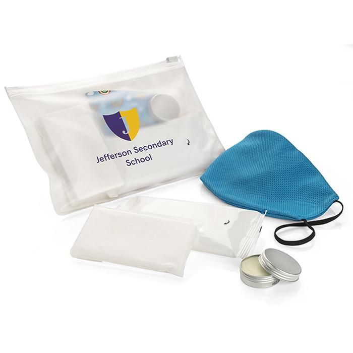 School / College Kit In A Frosted Pencil Case Pouch main product photo