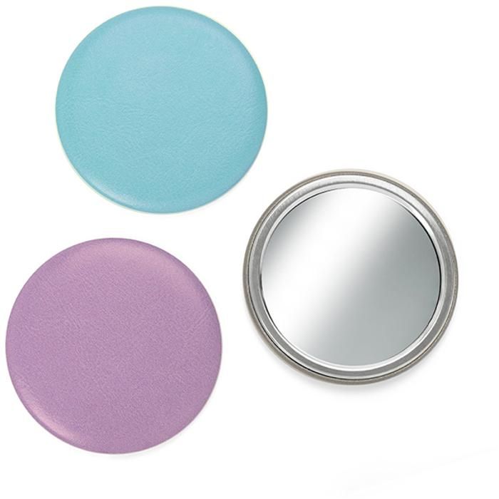 Round Single Sided Compact Mirror main product photo